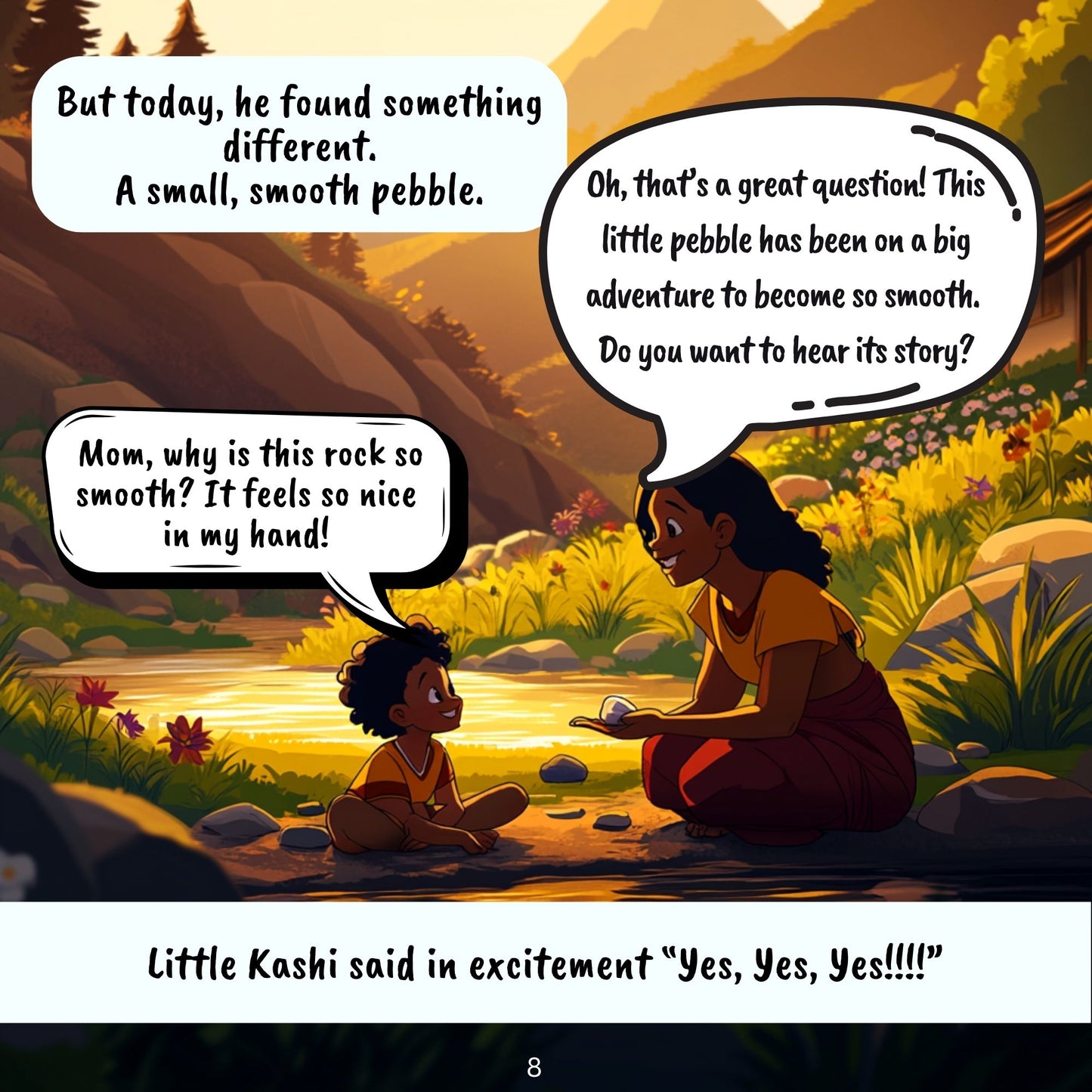 Curious Series: The Journey of a Pebble